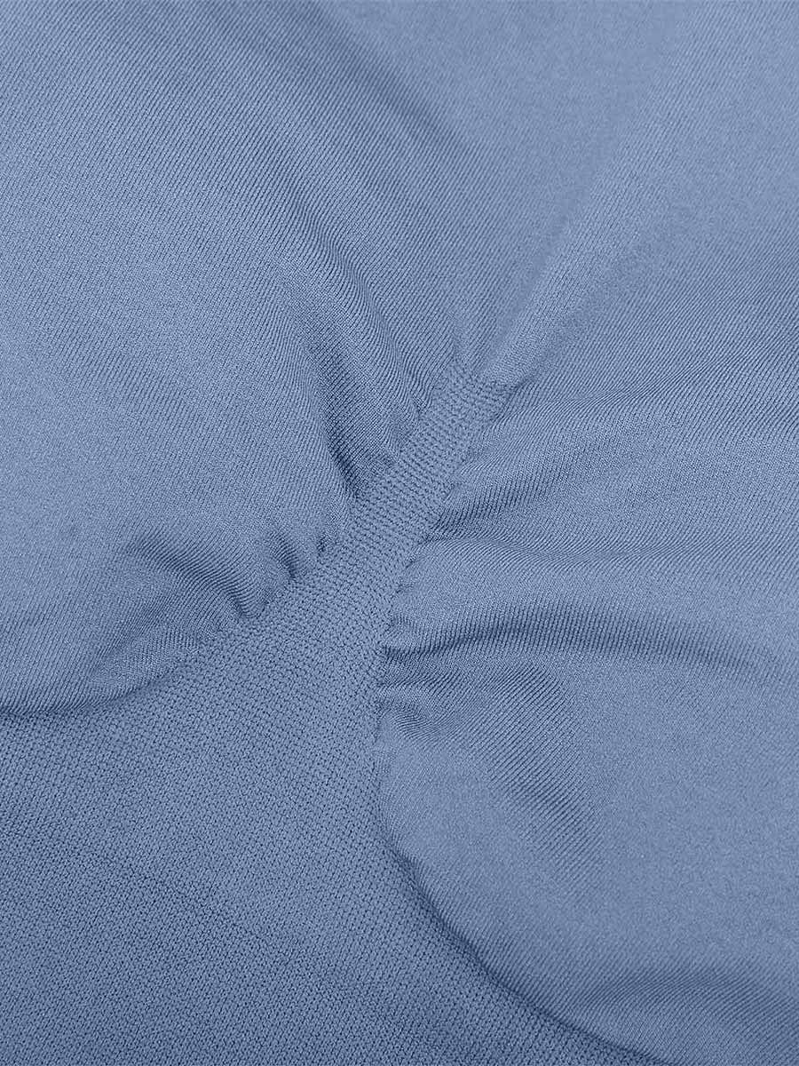 Wholesale Round Neck Seamless Sexy U Back Shape Shapewear with Removable Cups