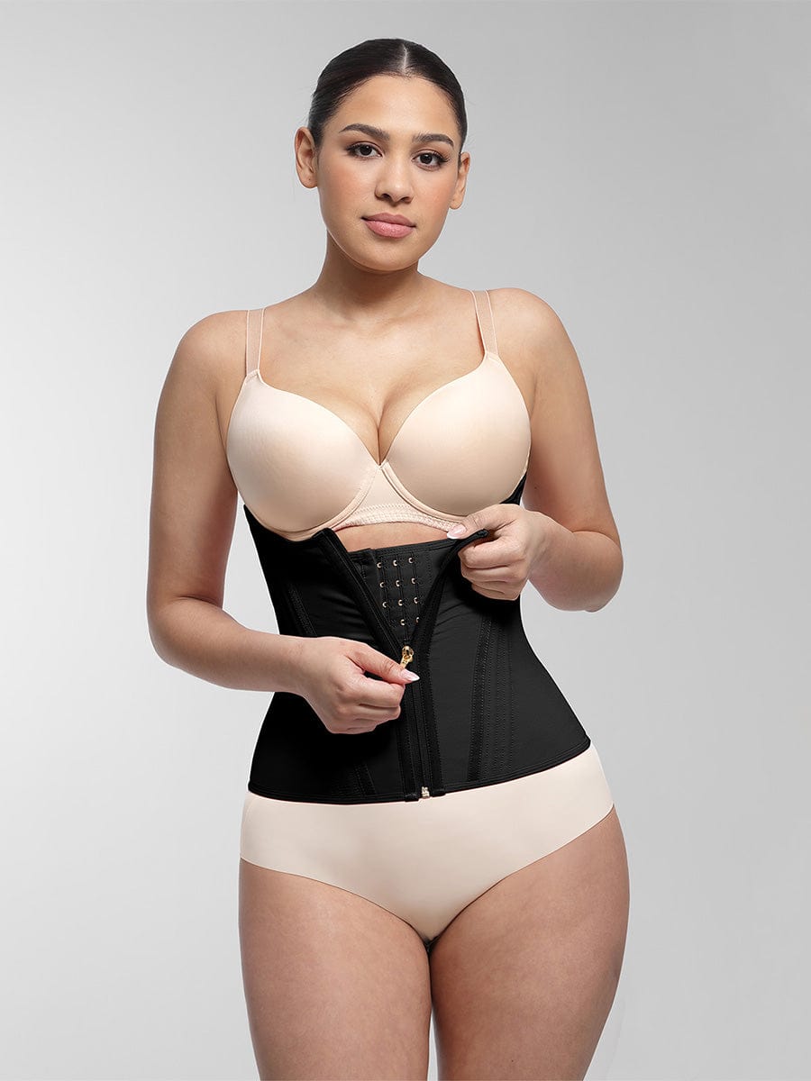 Wholesale High Compression 15 Built-in Steel Bone Tummy Control Waist Trainer